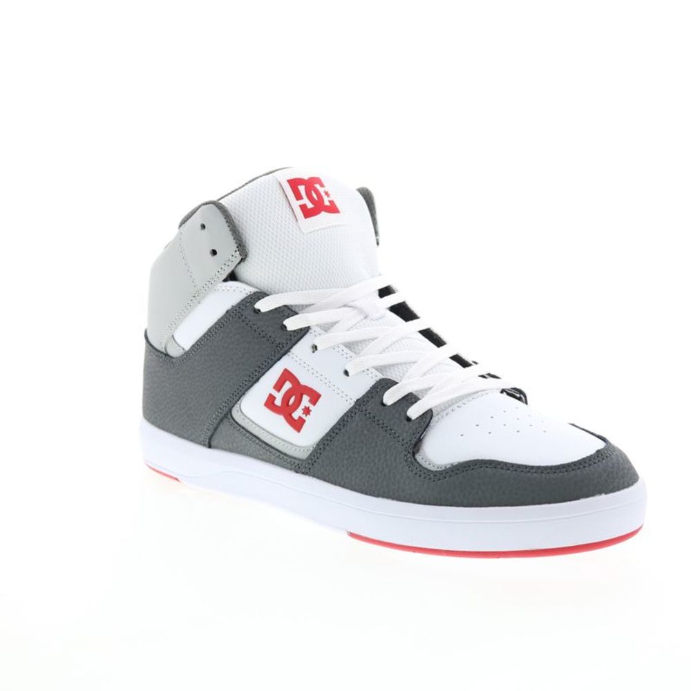 DC Mens Cure Hi Top Gray Shoes (NWT) - Picture 2 of 7